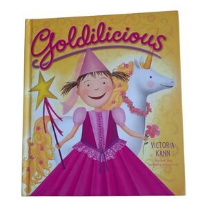 Goldilicious Storybook by Victoria Kann - Pink and Yellow